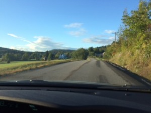 An empty highway near home.