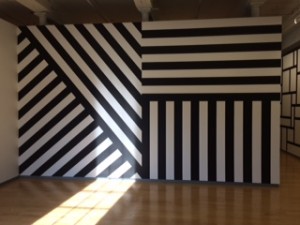 I love LeWitt's black and white wall paintings. (Deborah Lee Luskin, photo)
