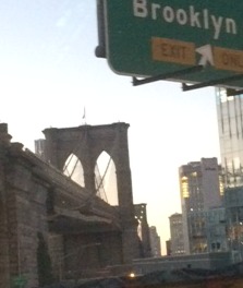 Brooklyn: where my grandparents lived, where my mother grew up, and where a daughter lives now.