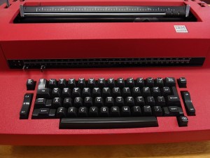 Learning to type was the next best thing I learned in high school, after kissing. The IBM Selectric Typewriter (photo from pixabay)