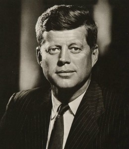 John F. Kennedy, youngest person to be elected president, and youngest to die in office.