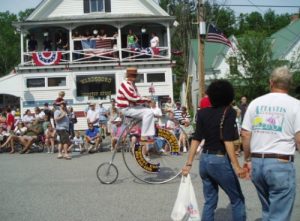The Wardsboro Fourth of July Parade is where Percy and Rose first meet - and dislike each other in Into the Wilderness.