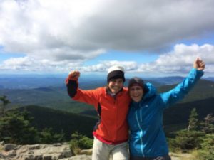 Overcoming resistance with presence - at the summit of Killington