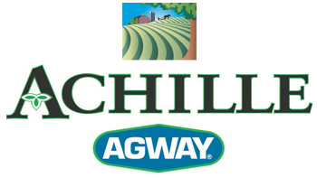 Logo for Achille Agway, the Farm and Garden store in Brattleboro
